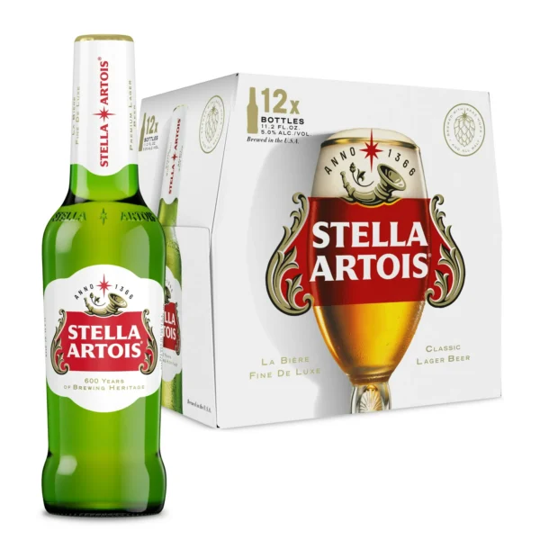 Stella artois 12 pack 11.2oz bottle
