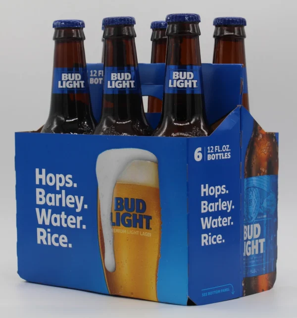 Bud Light 6 Pack 12oz Bottles