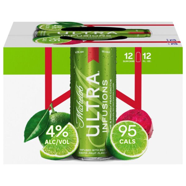 Michelob Ultra Infusions Lime 12 Pack 12oz Cans