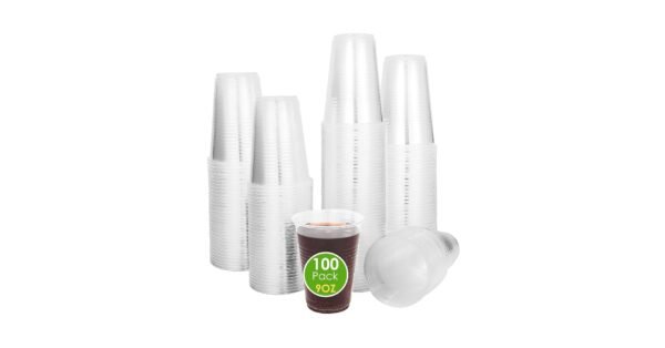 Dispozeit Plastic Cup Clear 12oz 20ct