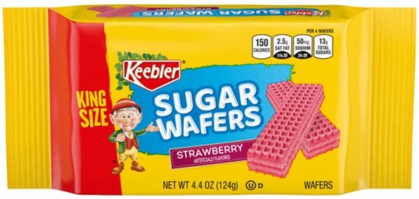 Keebler Sugar Wafers Strawberry
