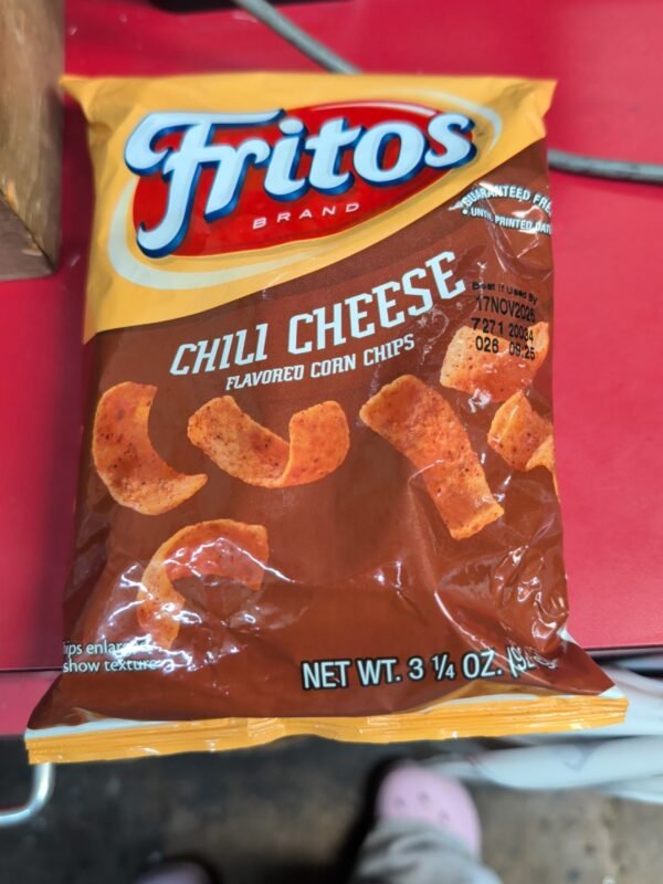 Fritos Chili Cheese Flavored Corn Chips 3.25oz
